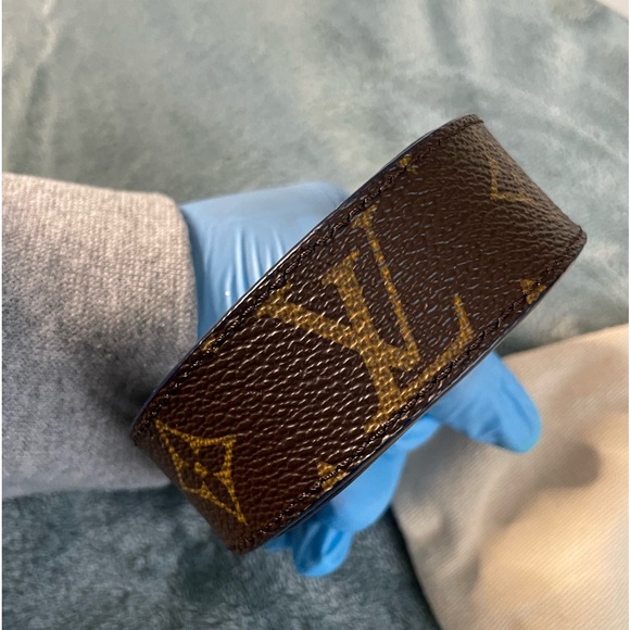 Black Monogram Canvas Reversible LV Initiales - Picture 5 of 10